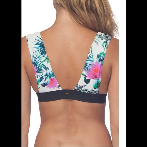 RIP CURL reversible Palms Away Halter bikini top - Picture 3 of 9